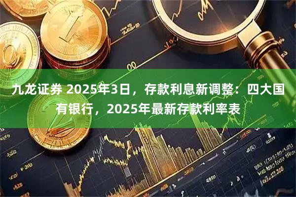 九龙证券 2025年3日，存款利息新调整：四大国有银行，2025年最新存款利率表